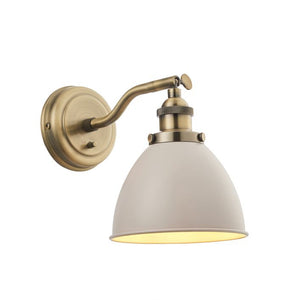 Franklin 1 Light Wall Light - Brown