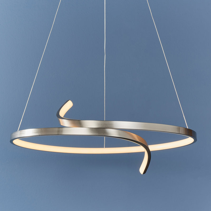 Rafe Pendant Light - Satin Nickel