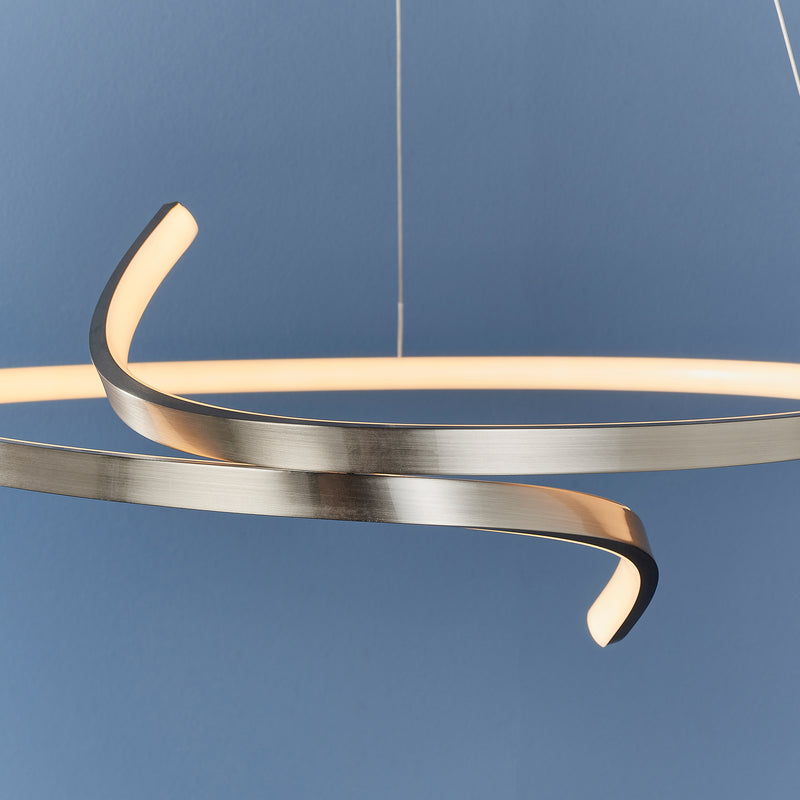 Rafe Pendant Light - Satin Nickel