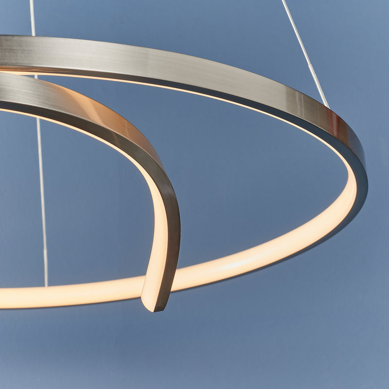 Rafe Pendant Light - Satin Nickel