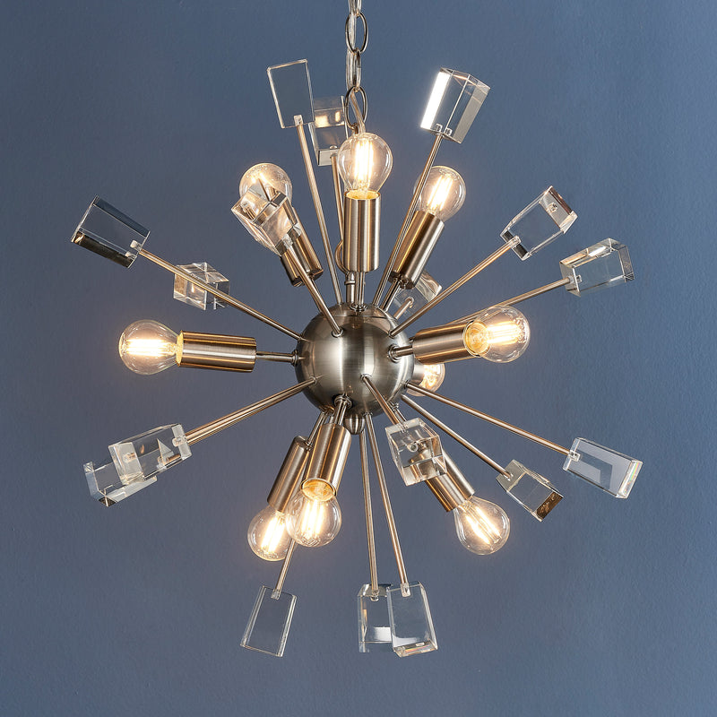 Miro 9 Pendant Light - Nickel