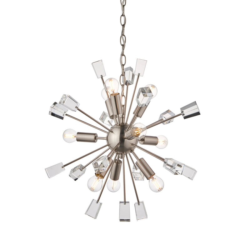 Miro 9 Pendant Light - Nickel