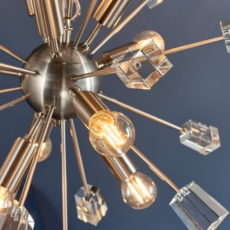 Miro 9 Pendant Light - Nickel