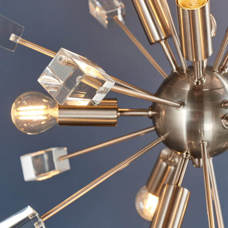 Miro 9 Pendant Light - Nickel