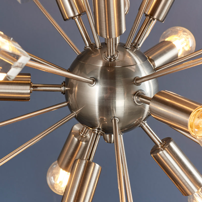 Miro 9 Pendant Light - Nickel