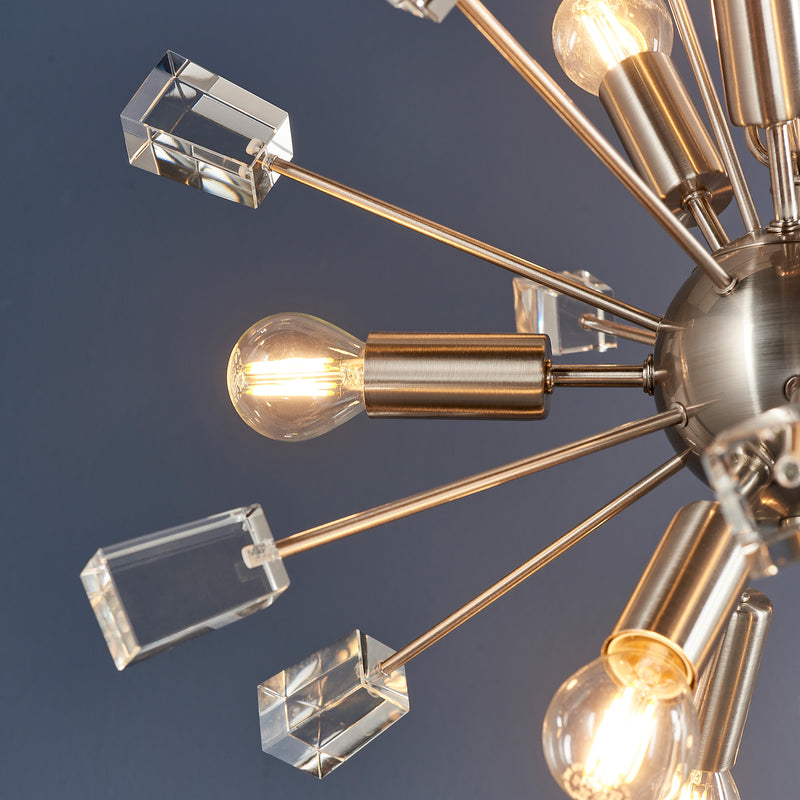 Miro 9 Pendant Light - Nickel