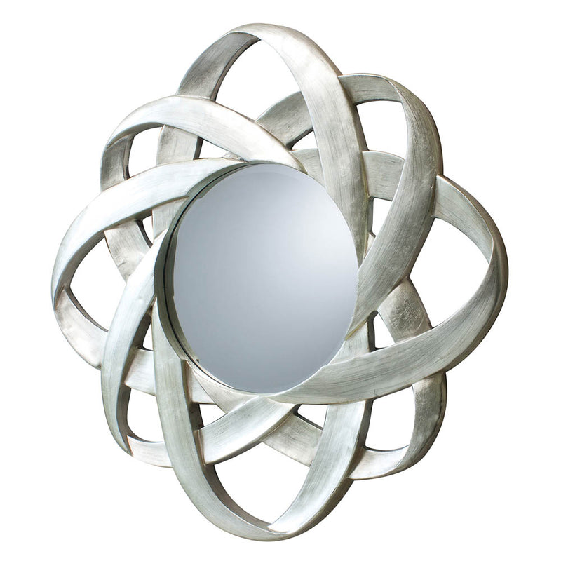 Constellation Medium Starburst Wall Mirror - Silver
