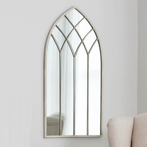 Roebuck Medium Arched Wall Mirror - Cream