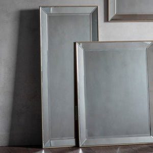 Baskin Large Rectangle Full Length Mirror - Champagne