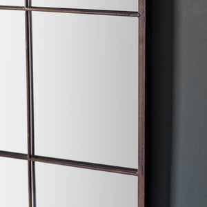 Rochester Large Arched Wall Mirror - Black
