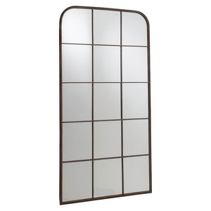 Rochester Large Arched Wall Mirror - Black