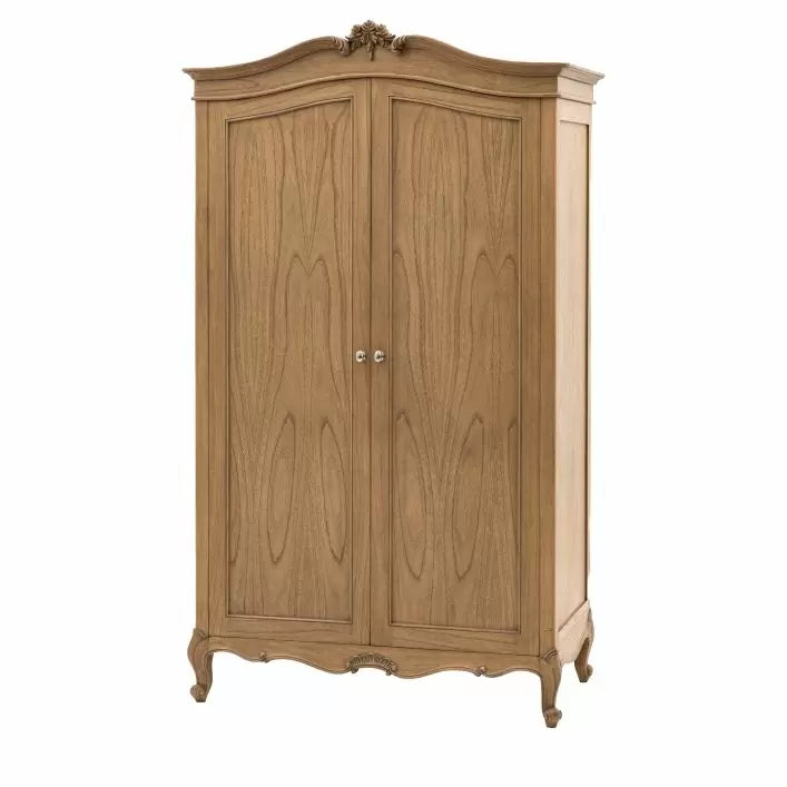 Chic Mindi Ash 2 Door Wardrobe - Weathered