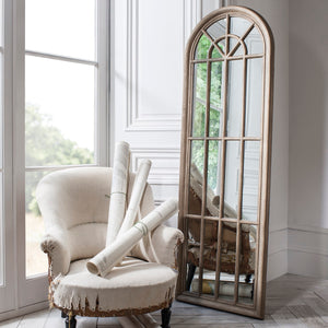Curtis Rectangle Mirror - Brown