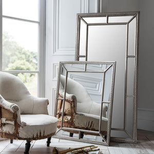 Lawson Extra Large Rectangle Leaner Mirror - Silver