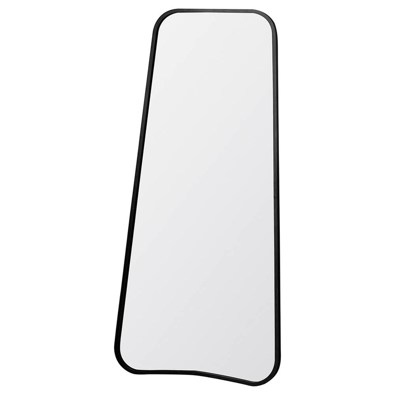 Kurva Large Rectangle Leaner Mirror - Black