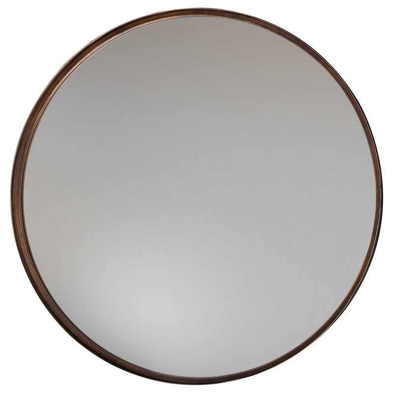 Reading Medium Round Wall Mirror - Bronze (2pk)