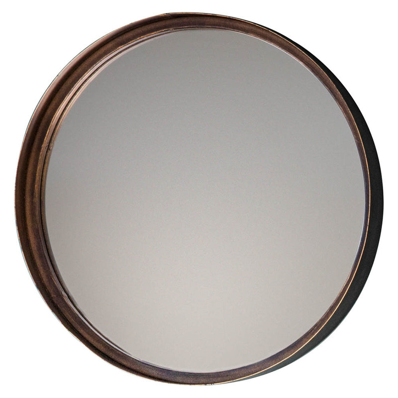 Reading 41cm Small Round Wall Mirror - Bronze (4pk)