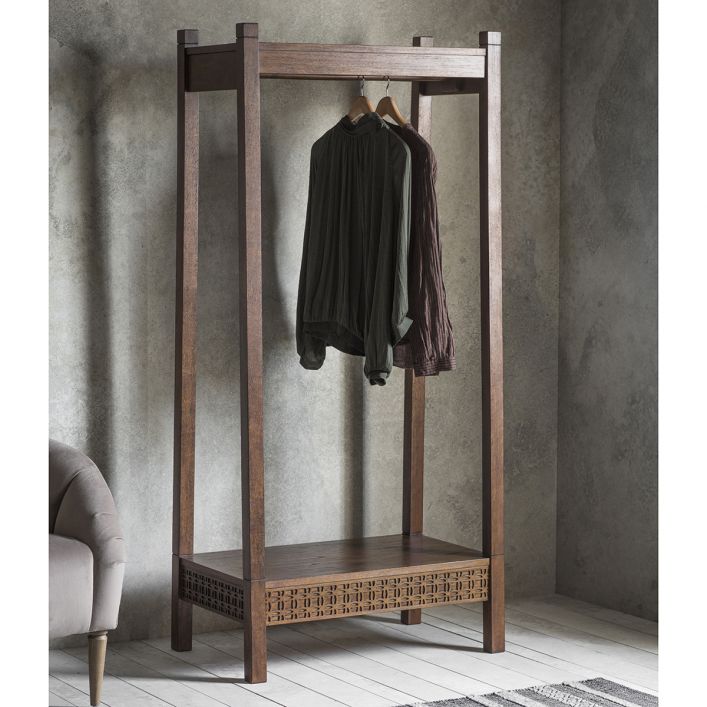 Boho Mango Wardrobe - Brown