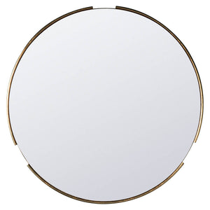 Fitzroy Medium Round Wall Mirror - Gold
