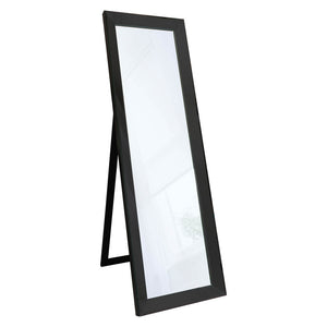 Luna Extra Large Rectangle Cheval Mirror - Black