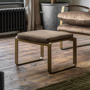 Fabien Footstool - Brown