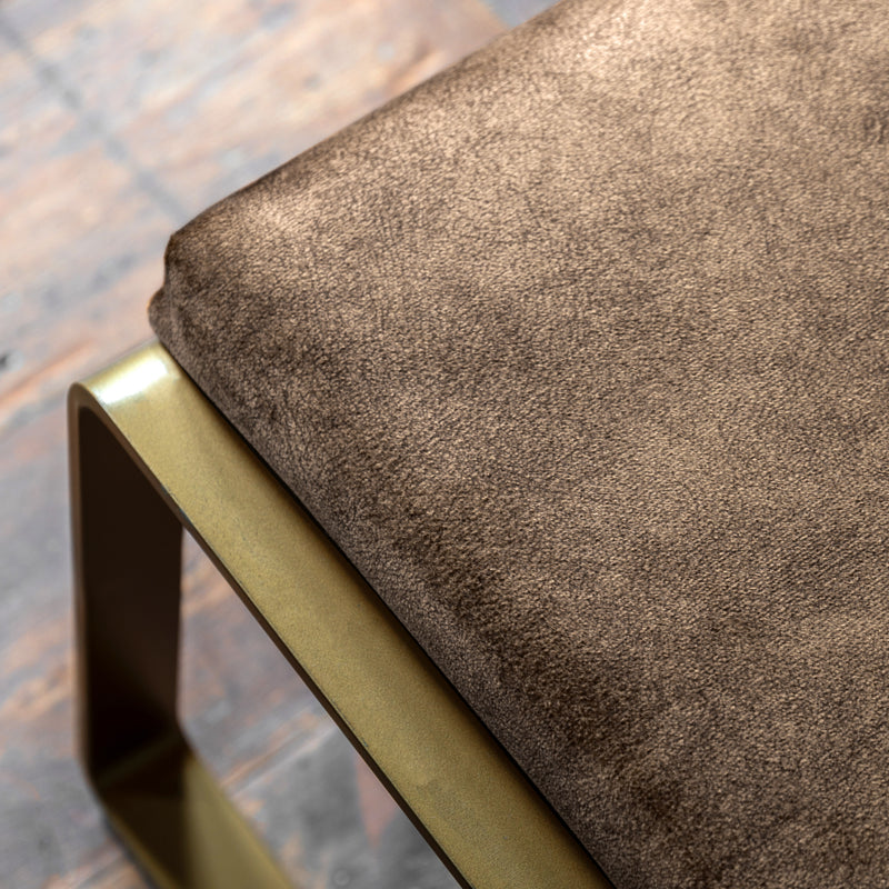 Fabien Footstool - Brown