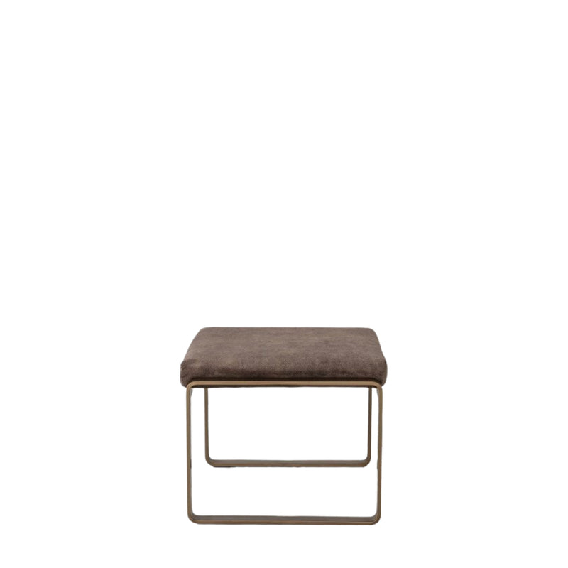 Fabien Footstool - Brown