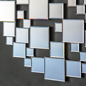 Dawes Medium Round Wall Mirror - Silver