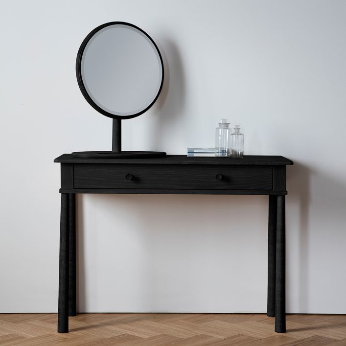Wycombe Oak Dressing Table - Black