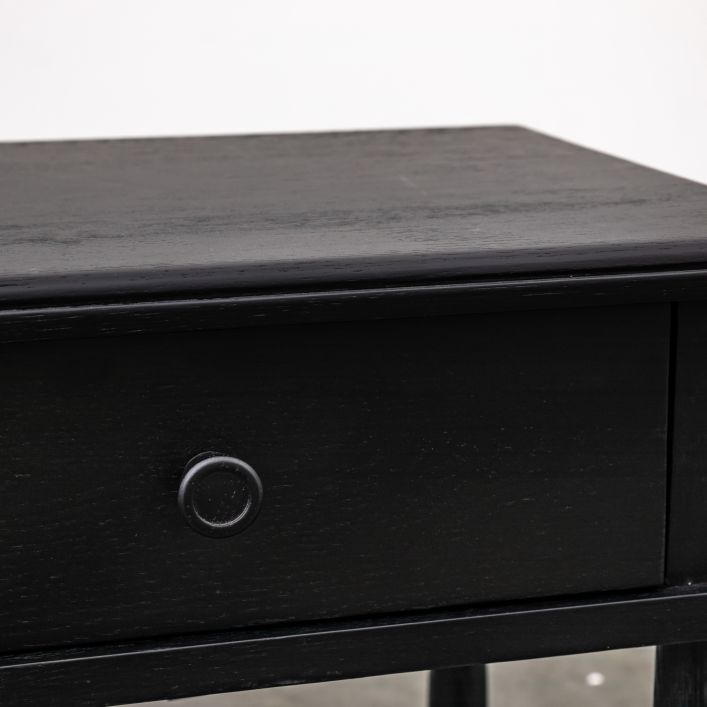 Wycombe Oak Dressing Table - Black