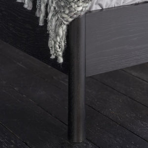 Wycombe Oak Double Bed - Black