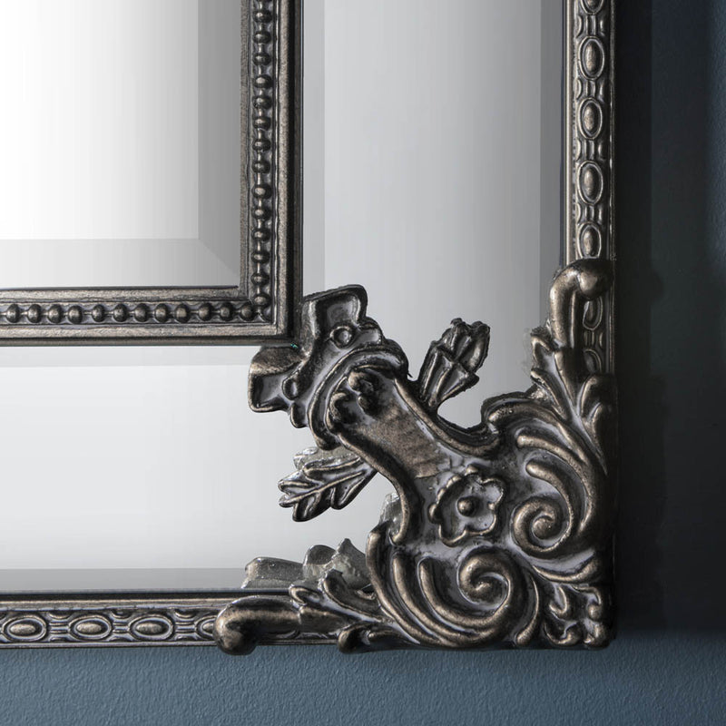 Wilson Large Rectangle Wall Mirror - Champagne