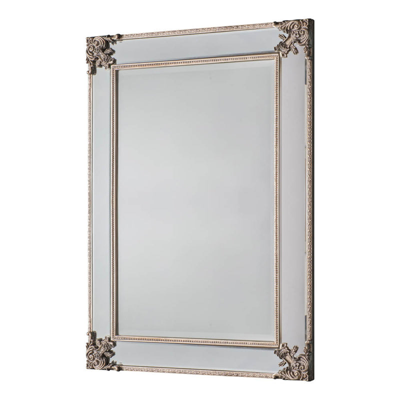 Wilson Large Rectangle Wall Mirror - Champagne