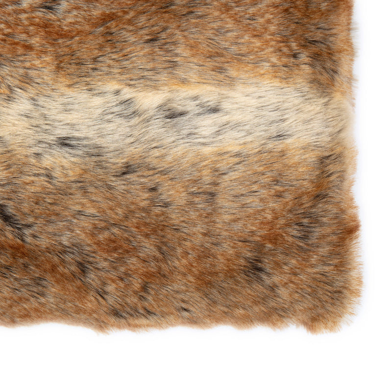 Husky Faux Fur Throw
