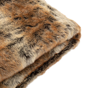 Husky Faux Fur Throw