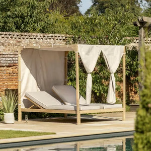 Ammos Acacia Double Daybed - Natural