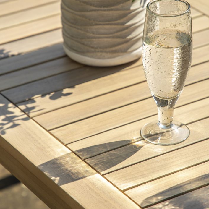 Cataldo Acacia Outdoor Lounge Set - Natural