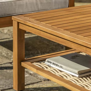 Belize Acacia Outdoor Lounge Set - Natural
