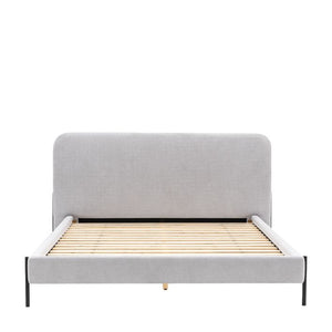 Oslo King Size Bed - Natural