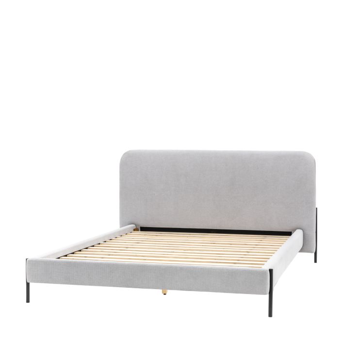 Oslo King Size Bed - Natural