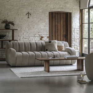 Coste 3 Seater Sofa - Cream