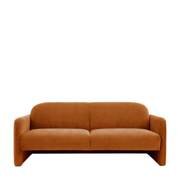 Massa 3 Seater Sofa - Amber