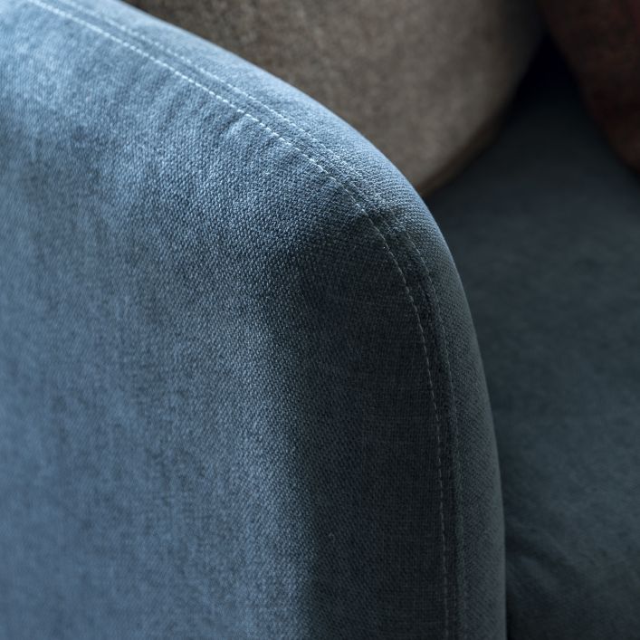Massa 3 Seater Sofa - Blue