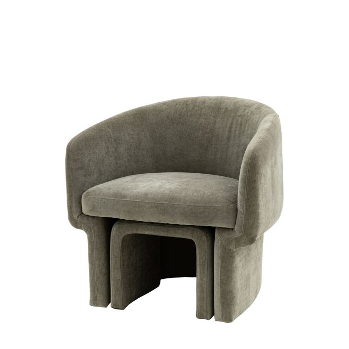 Asko Armchair - Grey