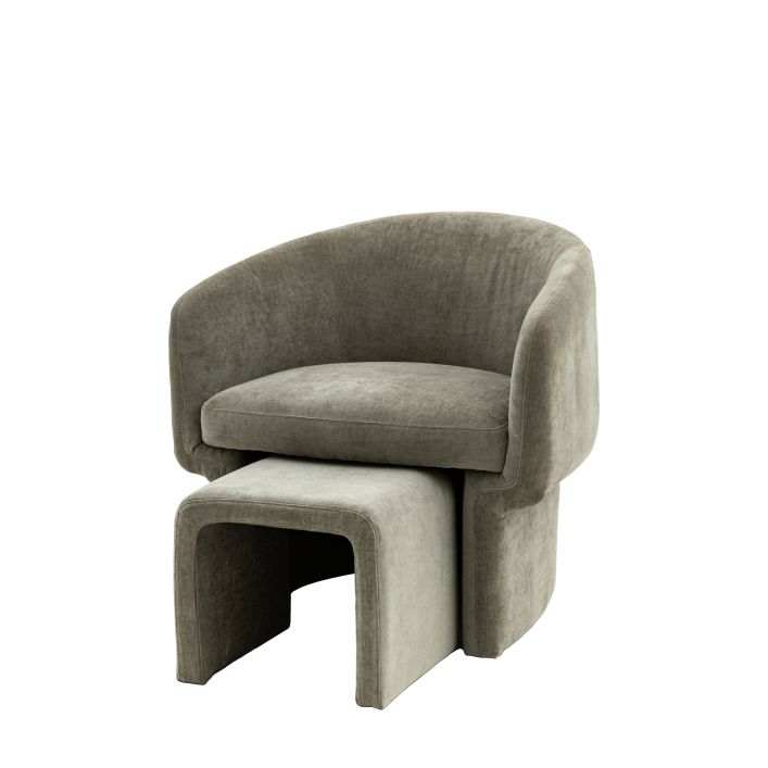 Asko Armchair - Grey