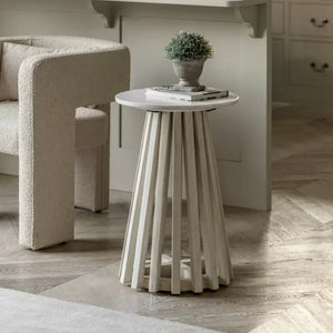 Soho Mango Wood Side Table - Natural