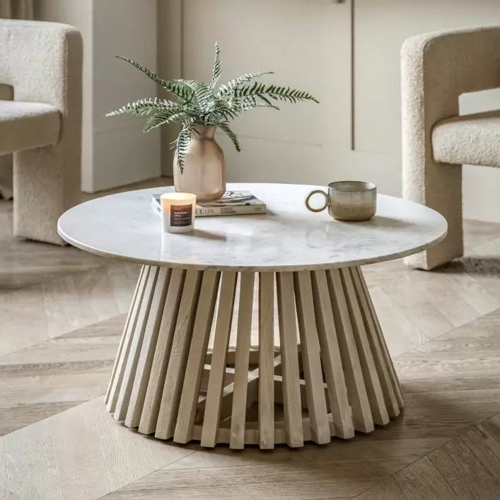 Soho Mango Wood Coffee Table - Natural