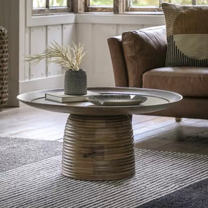 Belmonte Mango Wood Coffee Table - Natural