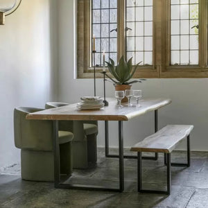 Chisbury 180cm Acacia Dining Bench - Natural