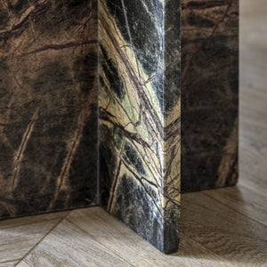 Amalfi  Marble Side Table - Ember